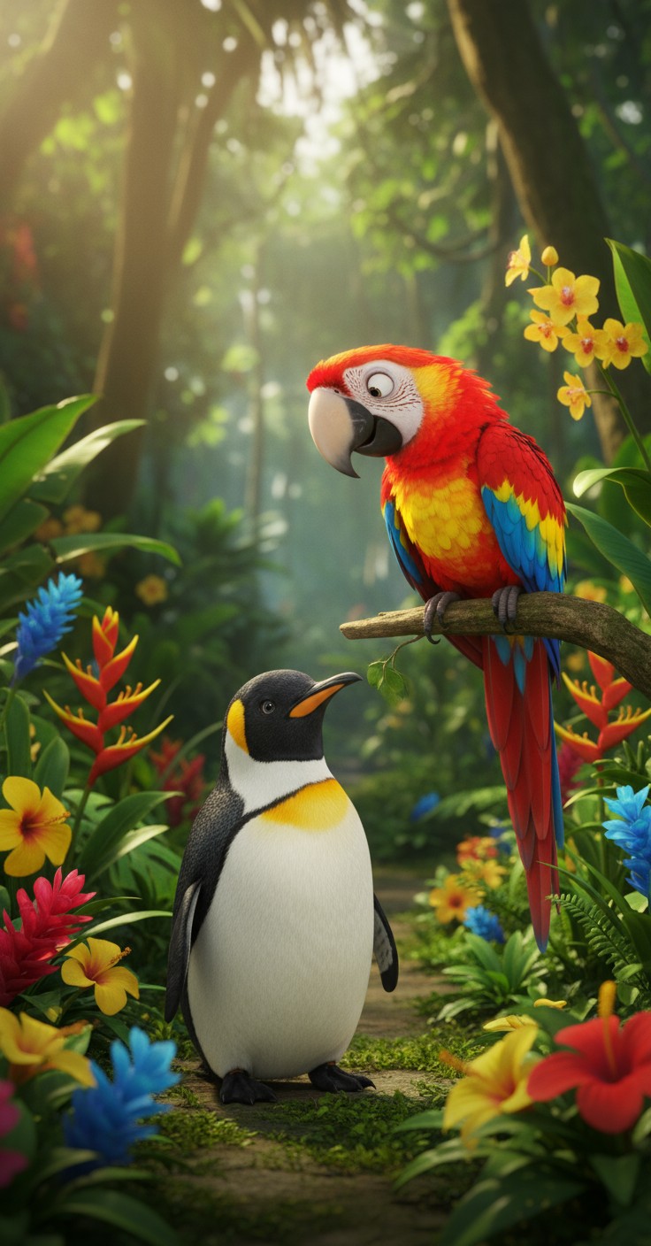 तोता और कबूतर: समय पर तैयारी की सीख