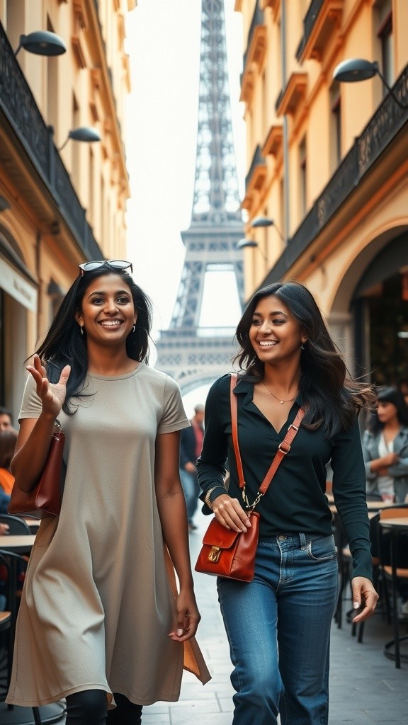 Pakistani Girls Enjoying Mangoes in Paris