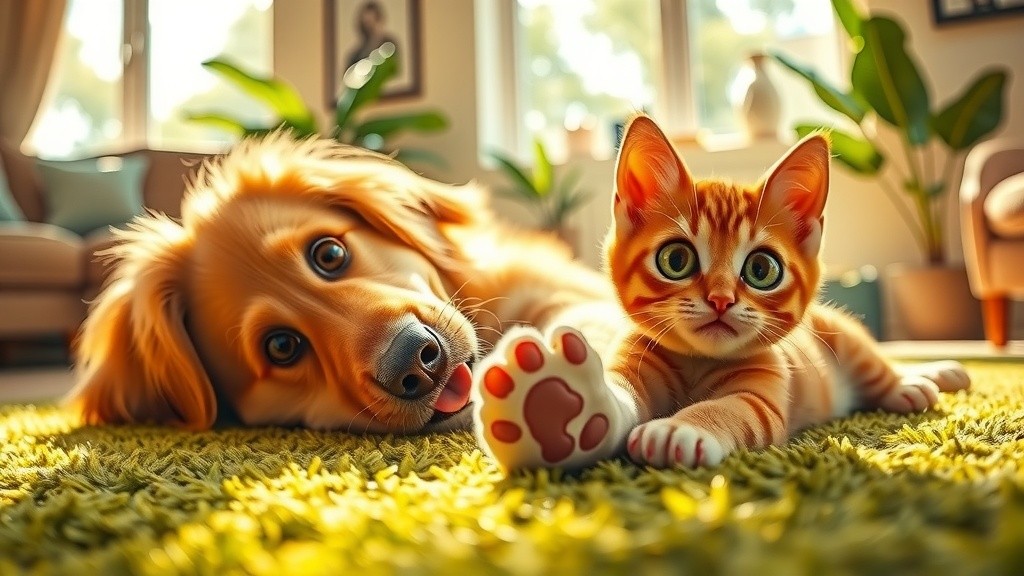 From Foes to Friends: Cat Saves Dog