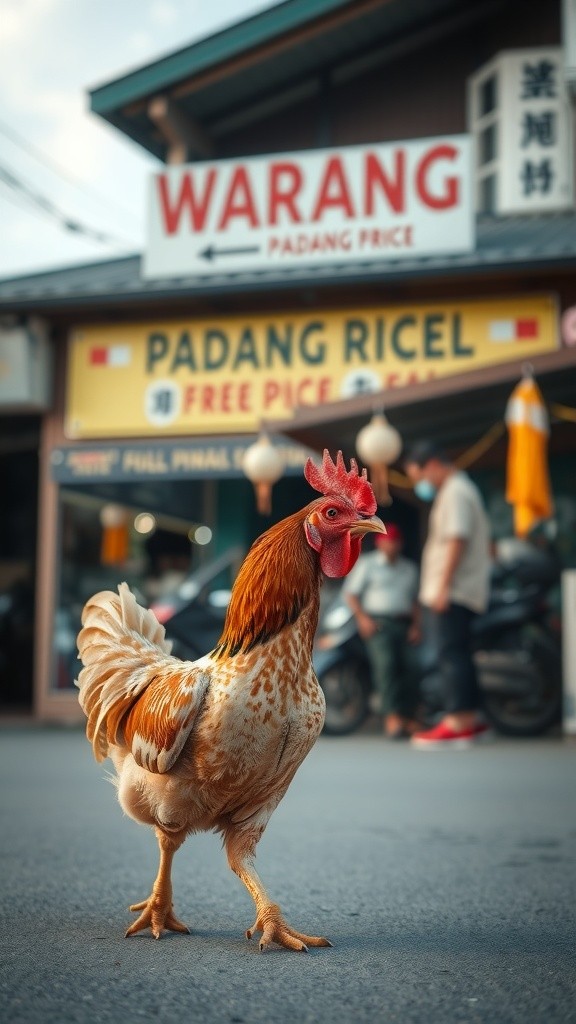 Ayam Panik di Warung Nasi Padang
