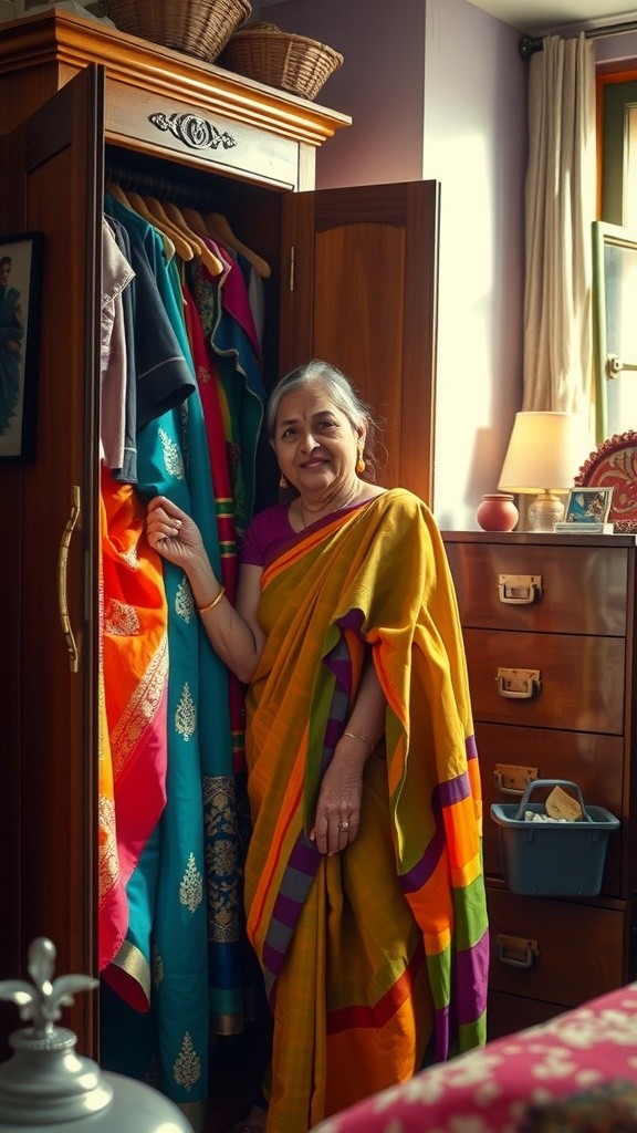 Reviving Memories: Customizing Sarees for a Heartfelt Diwali