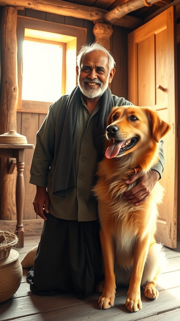 وفادار کتا اور غریب کسان کی کہانی