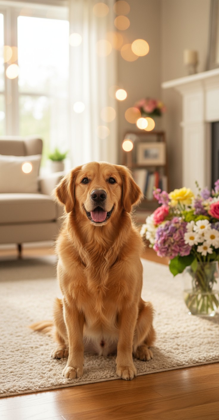 A Brave Puppy and His Kitten Friend