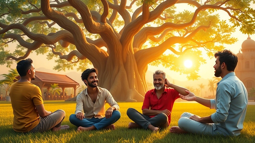 पाँच दोस्तों की मजेदार पिकनिक