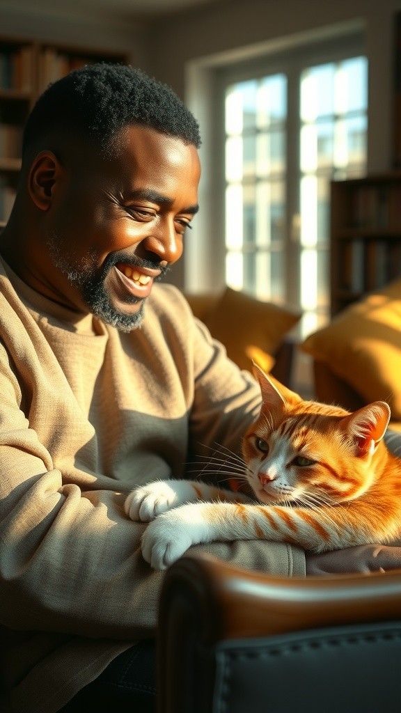 Kucing Setia dan Suara Tak Terduga: Nasihat Cinta untuk Pria Tua