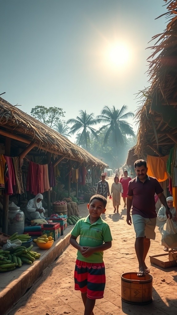 Whispers of Love in the Village