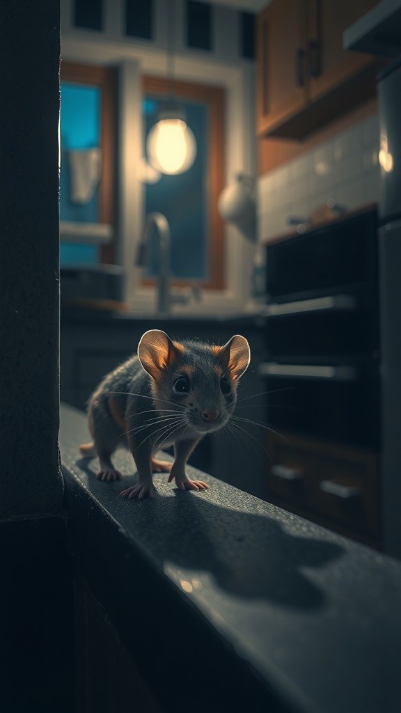 Midnight Chase: A Kitchen Encounter