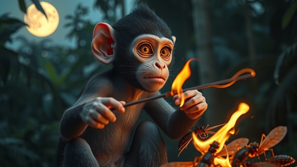 The Wise Owl and the Foolish Monkeys