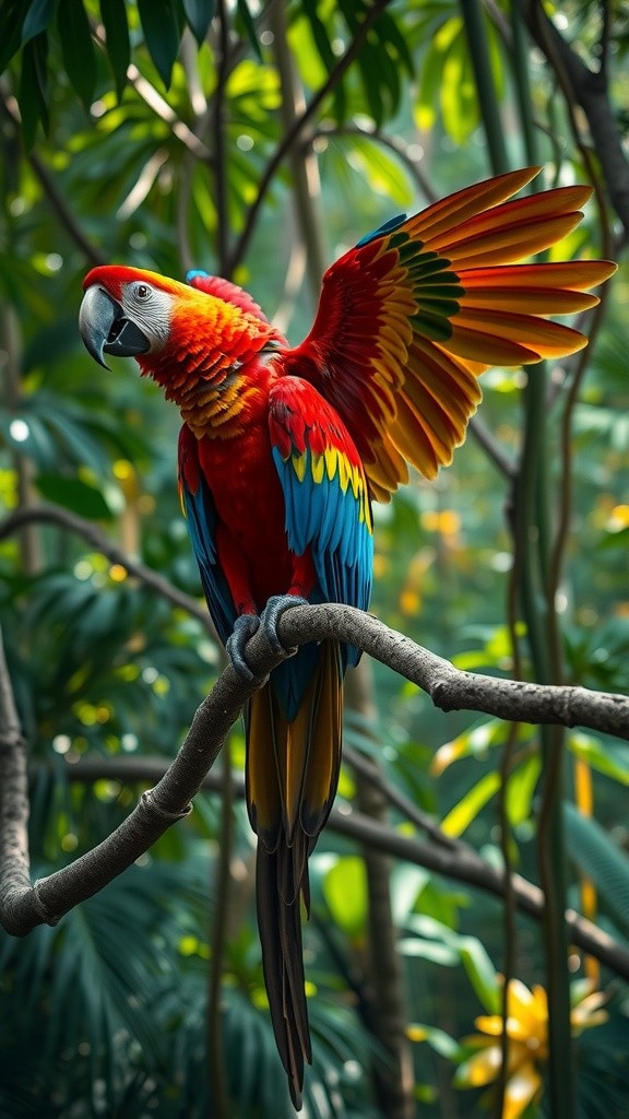 तोते की समझदारी और चालाक लोमड़ी