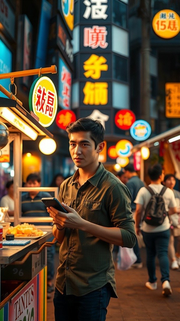 Digital Dreams: A Fried Rice Journey to America!