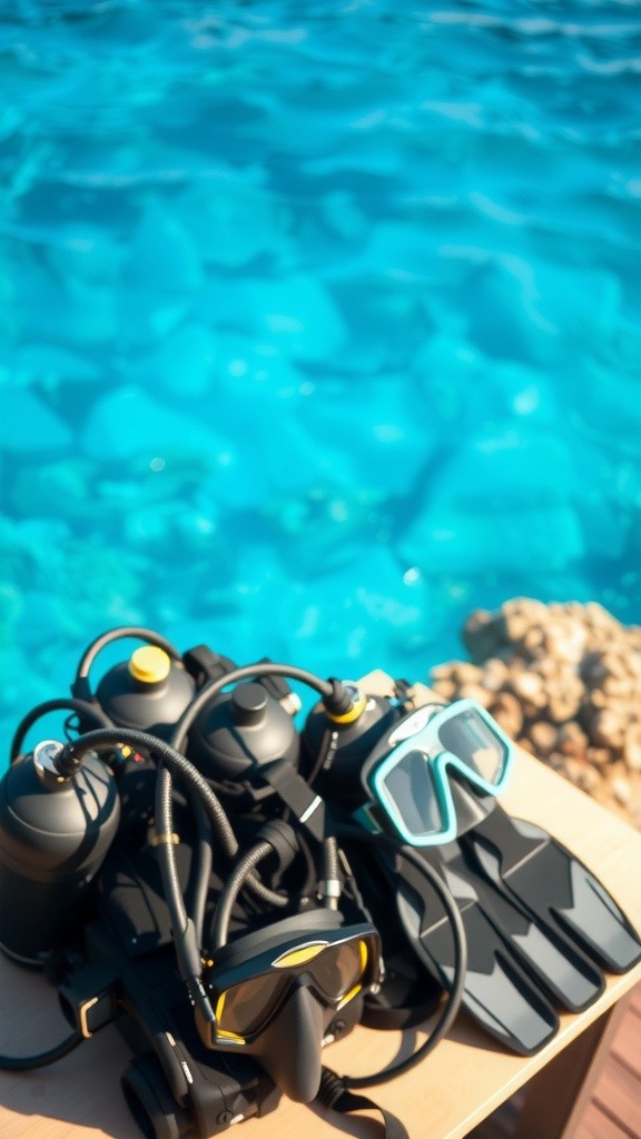 Alat-Alat Scuba untuk Penyelam Modern