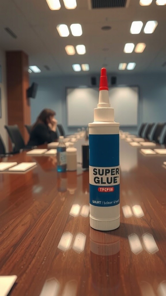 Superglued My Boss's Shoes During a Meeting!