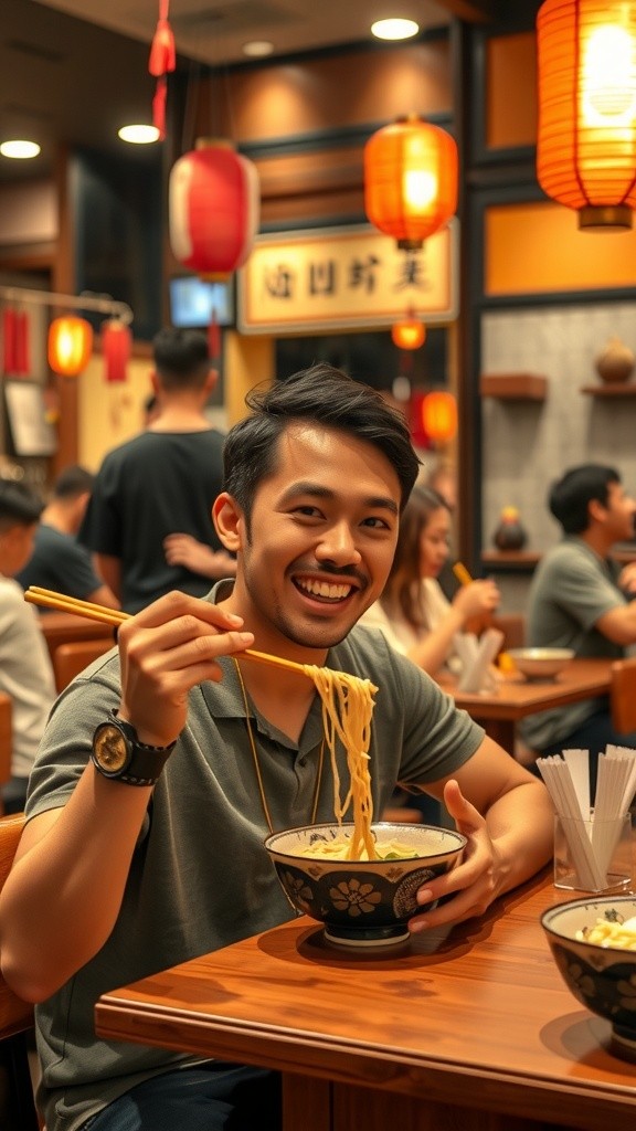 The Art of Slurping Noodles in Japan