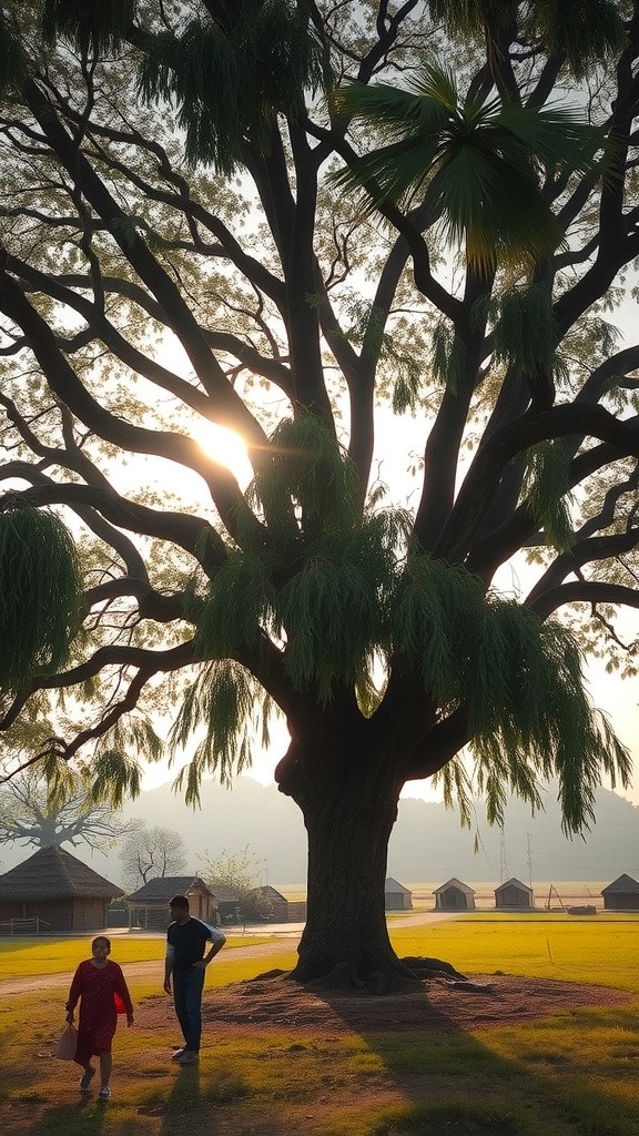 पीपल के नीचे का साया