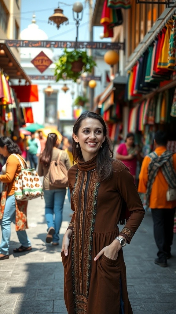 American Ladki Pakistani Dress Mein Ghoomti