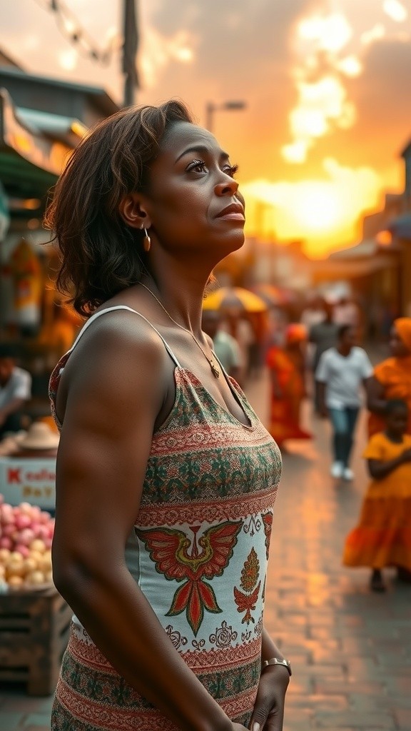 A Hopeful African Woman Seeking Love