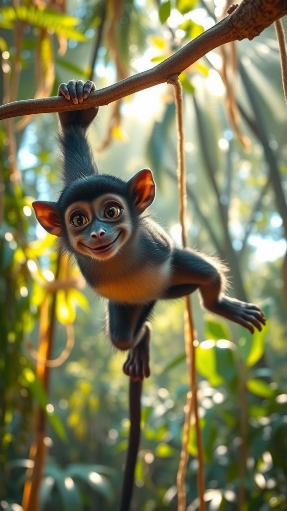 बंदर की मजेदार कहानी: दोस्ती और बाँटने की खुशी!