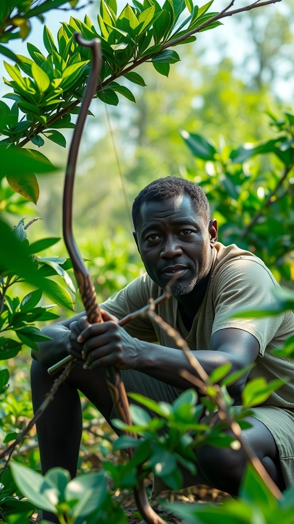 Battle of the Bush: Hunter vs. Lion