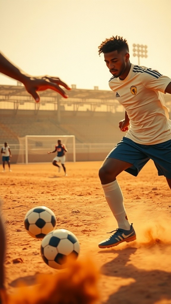 Themba's Struggle for Balance: School, Chores, and Soccer