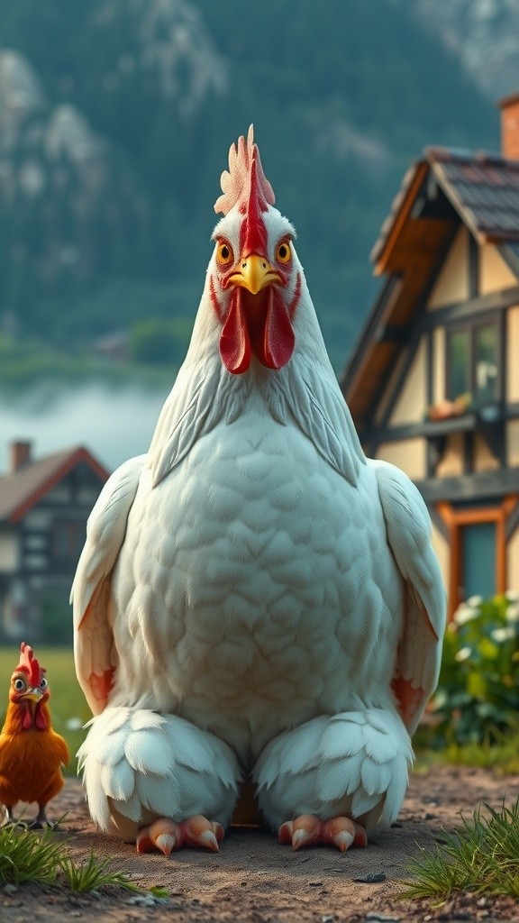 The Feasting Hen: A Hilarious Village Chaos