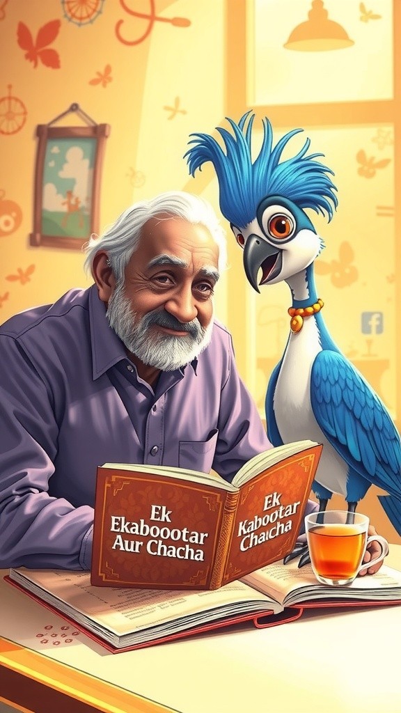 Kabootar aur Chacha ki Dosti