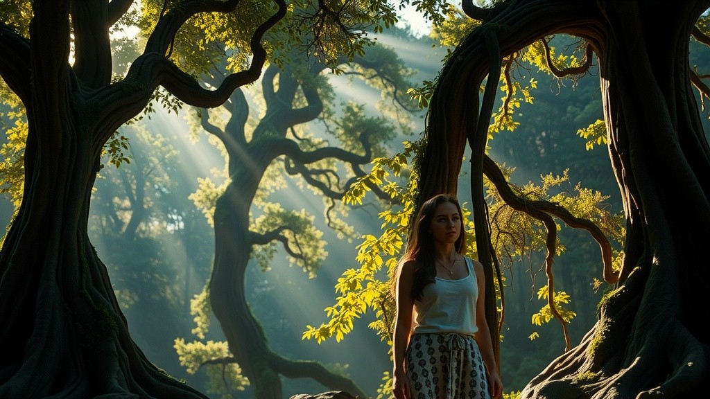 Lina's Adventure in the Hidden Forest