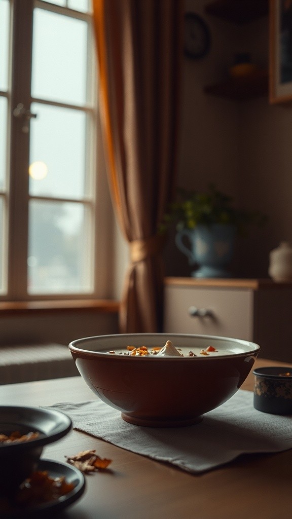 खुश बेबी डॉल और मस्त खीर