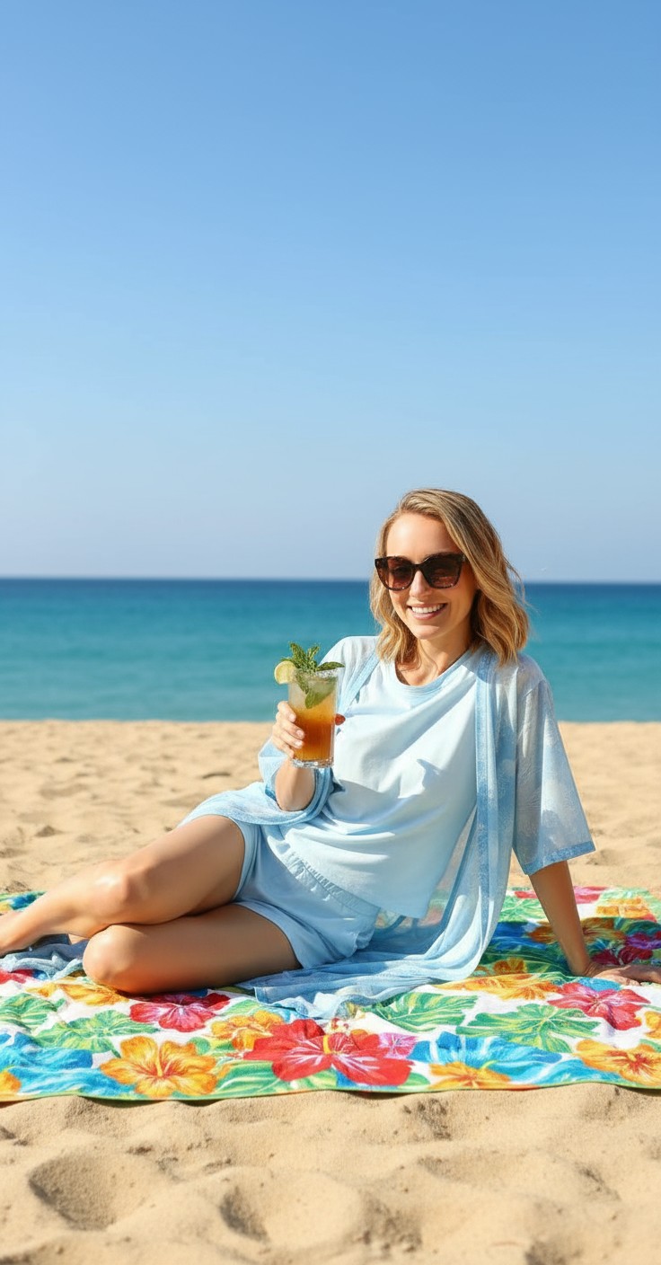 Beach Day with Amiga