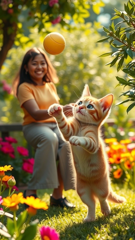 Choti Ladki Aur Billi Ka Khel