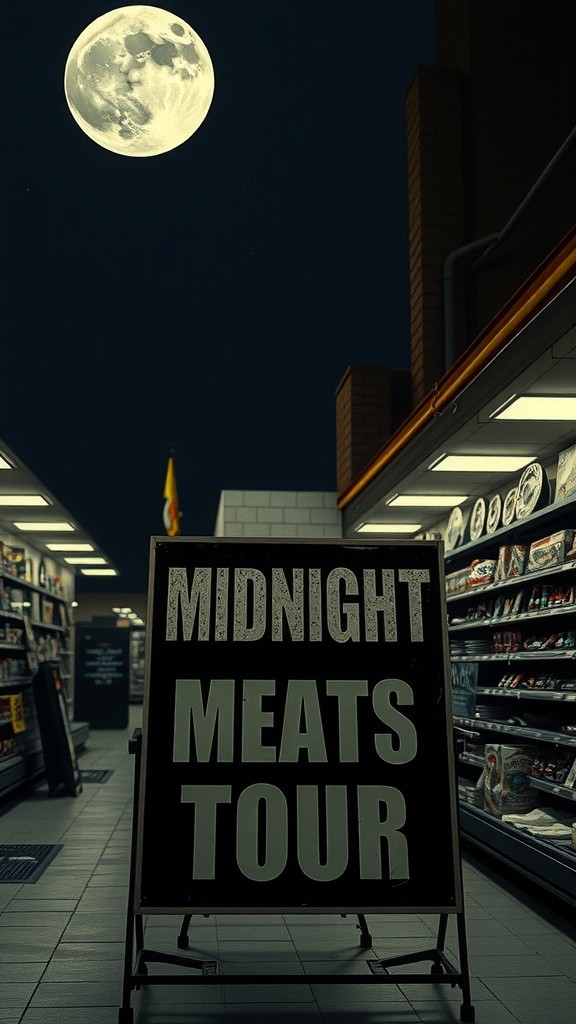 Haunted Supermarket: A Night Security Guard's Adventure