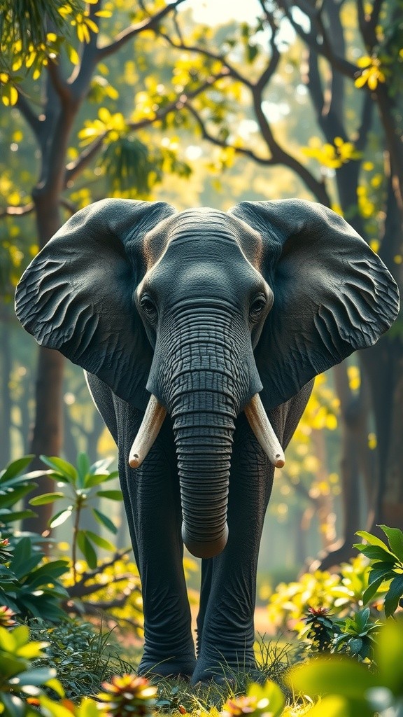 शक्ति का असली अर्थ: हाथी और शेर की कहानी