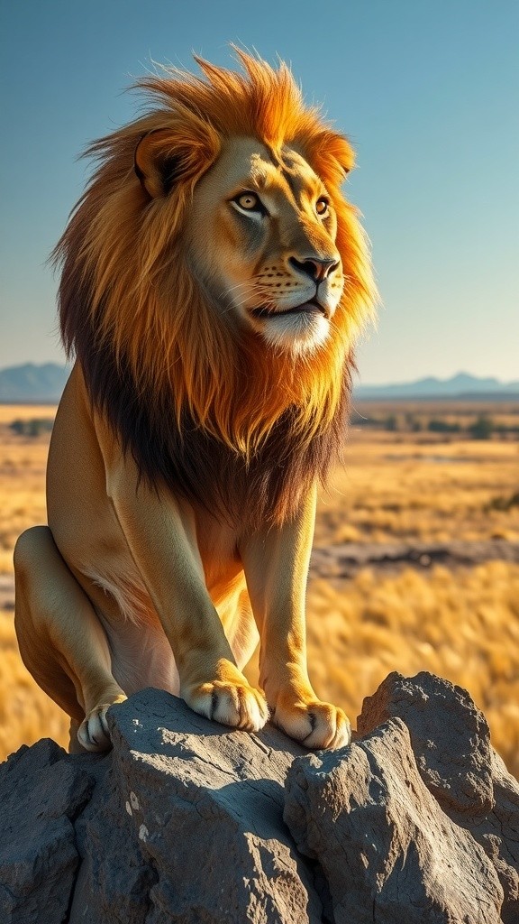 Lion Chases Dog Who Stole Its Meat