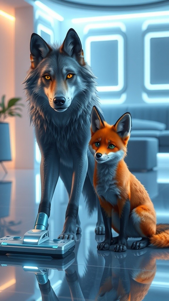 Pixel's Courage: Luna's Guiding Light