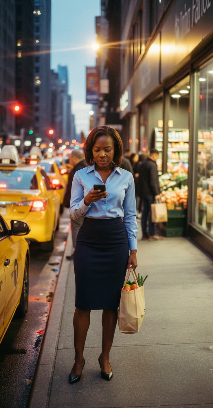 African Lady Shares Jesus' Message at Bus Station