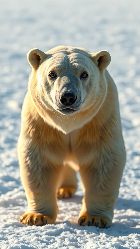 معلومات عن الدب القطبي