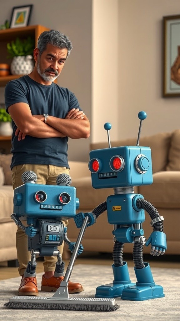 Robot Canggih dengan Alasan Lucu