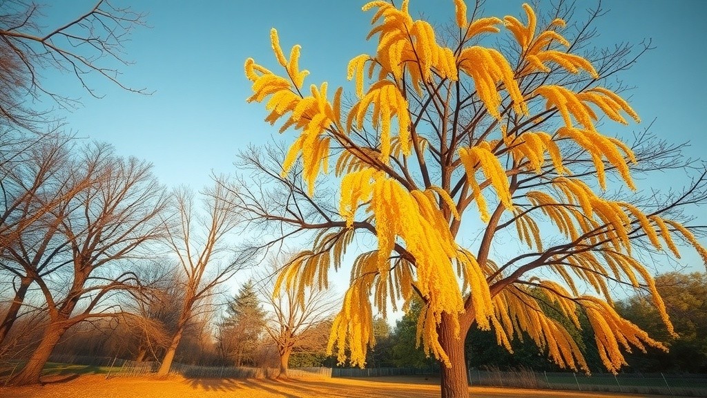 The Laburnum and the Goldfinch: A Melody of Life