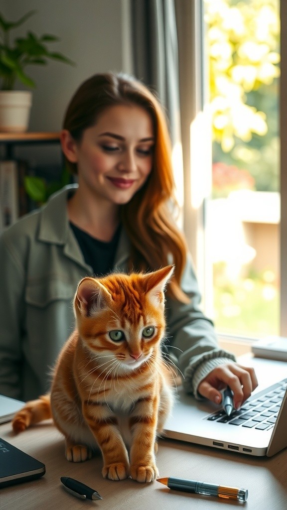 Kucing Jadi Manajer Rapat Sementara
