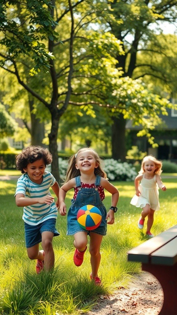 Bachchon ki Dosti: Park Mein Janwaron Ke Saath