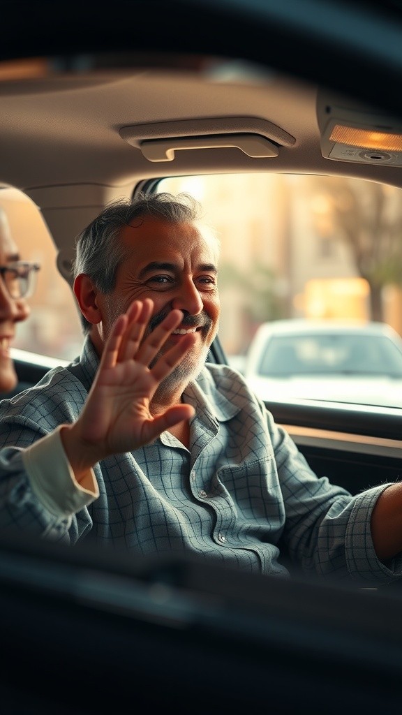 قيادتي للسيارة مع كرستيانو