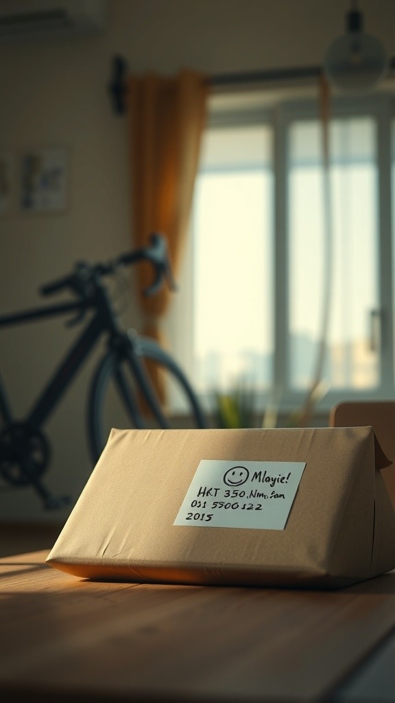 Senyum dan Paket di Pagi Hari