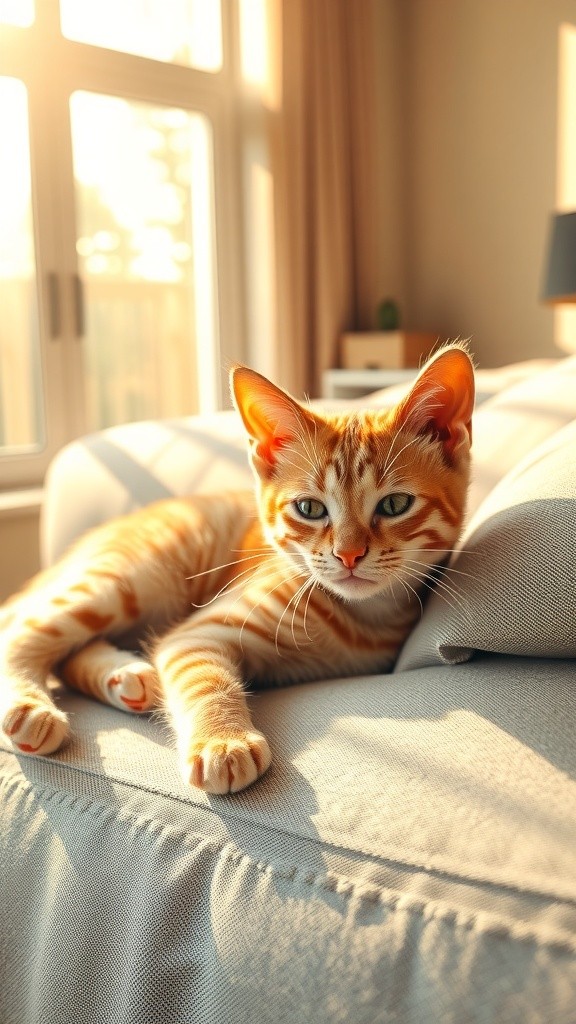 Kucing Pemberani yang Takut Cicak