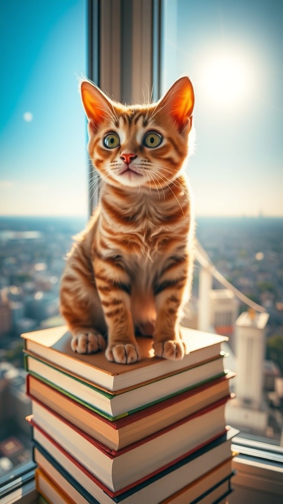 Panda Saves Falling Cat and Transforms Him into a Businessman