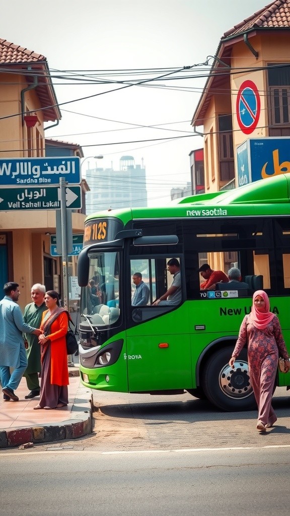 گرین بس سروس - سکول جانا آسان!