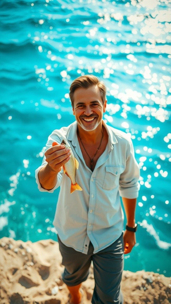 سمك السردين للصيد بالقصبة في البحر