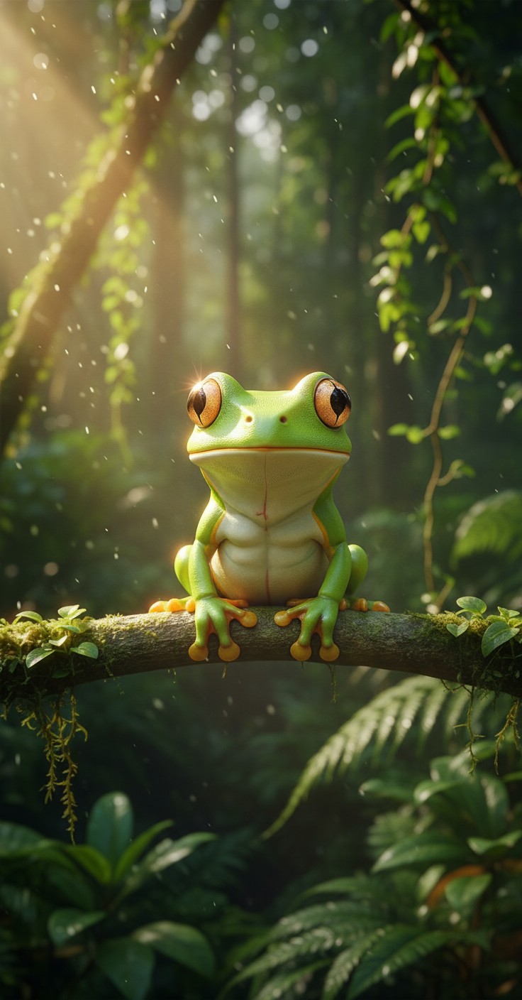 The Amazing Wallace Flying Frog