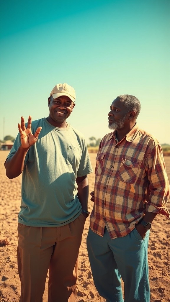 Ghanaian Men Discuss Ghacem Cement Quality!