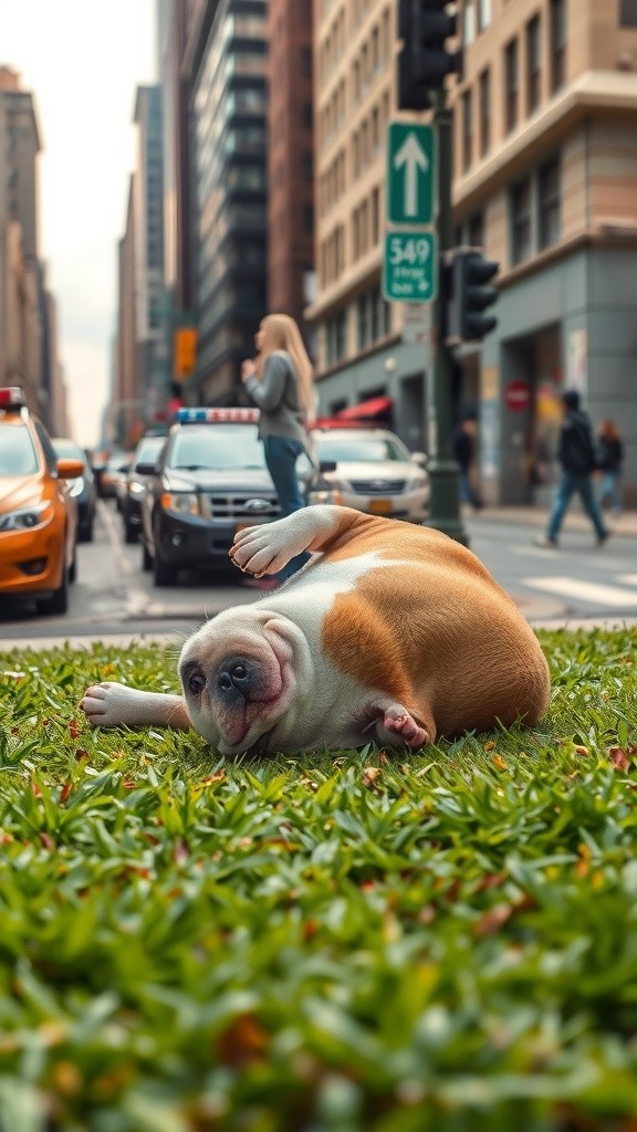 Pibble's Quest for a Clean Belly in NYC!