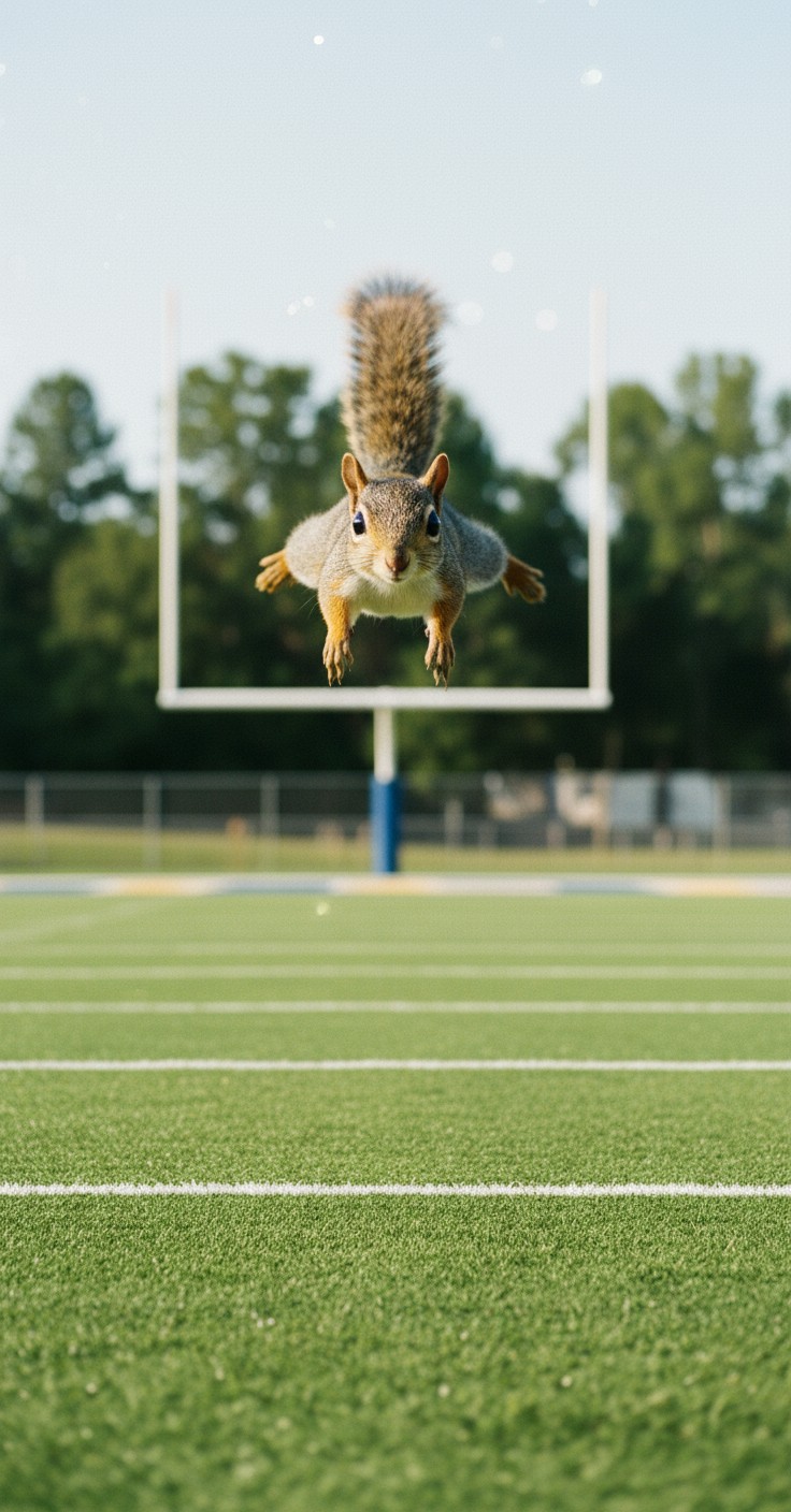 Squirrel vs. Dogs: A Farmyard Showdown! (copy)