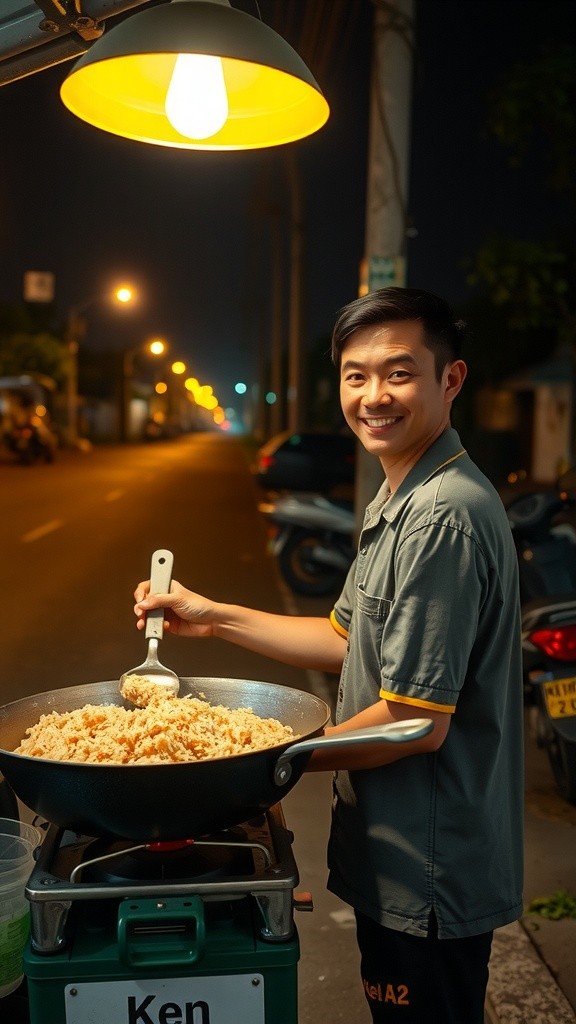 Kucing Bicara Minta Nasi Goreng